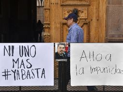 Este viernes, autoridades de SLP reportaron el hallazgo de los restos del fotoperiodista. AFP / Y. Cortez