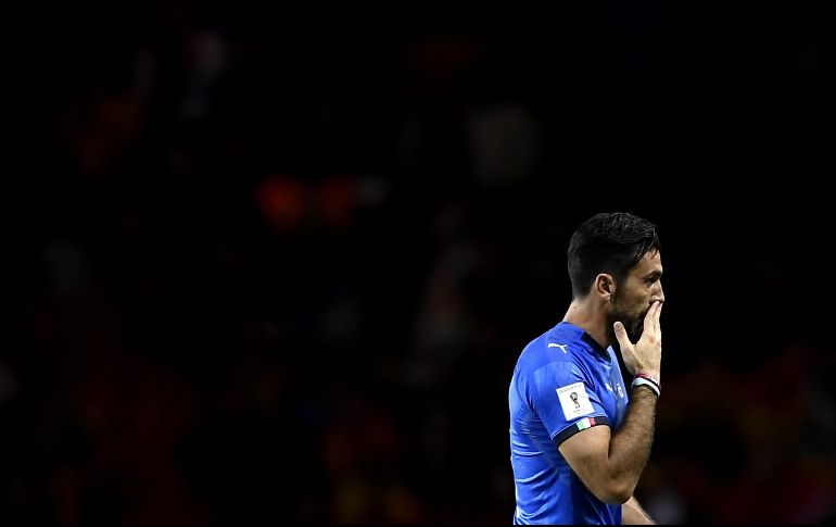 Extraviados. Los italianos deben asegurar al menos un empate ante Albania para acceder a la repesca. AFP/M. Bertorello