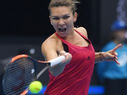 Halep cuenta con 15 títulos en su palmarés y será desde el lunes la jugadora número 25 que lidera la clasificación WTA desde su aparición en 1975, además de la primera rumana. AFP / G. Baker