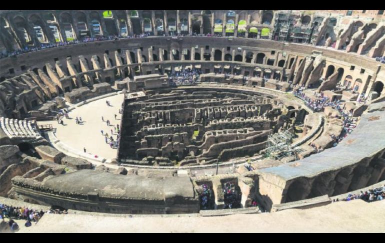 El Coliseo Romano sigue ofreciendo sorpresas. EFE