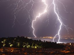 El rayo cayó en el instituto Al Alaq, situado en la regencia Aceh del Norte. AFP/ARCHIVO