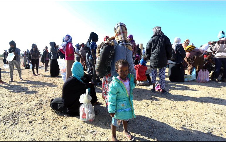 Sabratha es una importante zona para el contrabando de personas. AFP/ M. Turkia