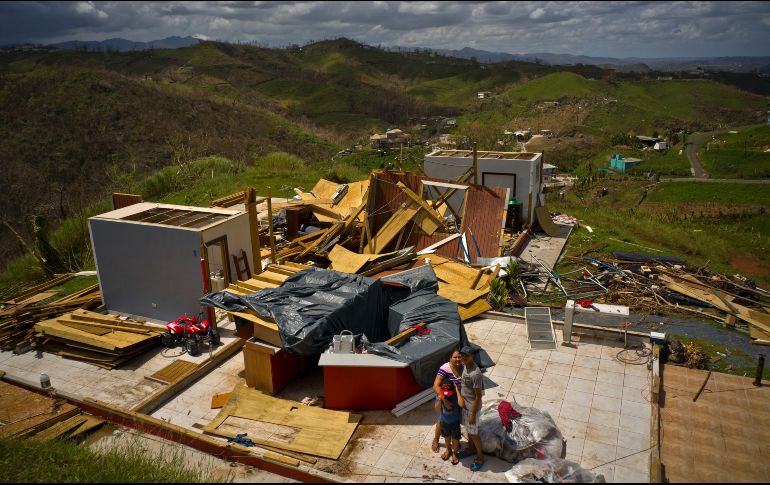 El huracán “María”, además de las 39 muertes, provocó destrozos en la isla. AP / ARCHIVO
