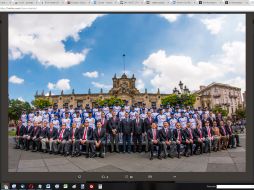 Presentación. Jugadores y directivos de los Charros son ovacionados durante el acto celebrado ayer por la noche. EL INFORMADOR/A. Camacho