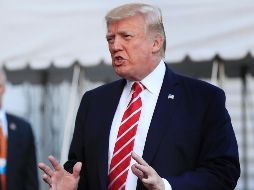 Los recientes tuits del mandatario sobre la nación asiática han suscitado preguntas sobre si se está inclinando hacia una acción militar. AP / M. Balce Ceneta