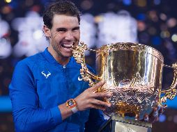 El raquetista de 31 años está en la punta de la clasificación después de lograr un título más en un 2017 lleno de glorias. AFP / N. Asfouri