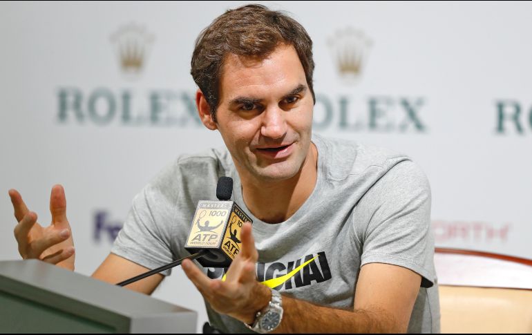 Federer declaró que no está en sus planes pelear por el primer puesto del ranking, por lo que no tendrá que modificar su orden de juego y mucho menos después de la lesión que tuvo en Montreal. AP / A. Wong