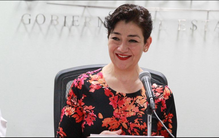 Magdalena Ruíz Mejía, titular de la Semadet, comentó en rueda de prensa sobre las actividades de conservación. ESPECIAL/ SEMADET