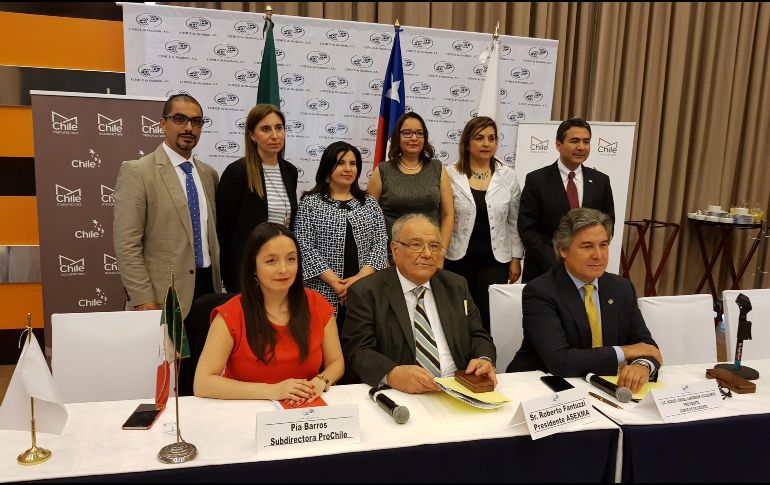 De acuerdo a Miguel Ángel Landeros, presidente de Comce Occidente, ya existen empresas jaliscienses que venden productos a Chile. EL INFORMADOR / A. Gallegos