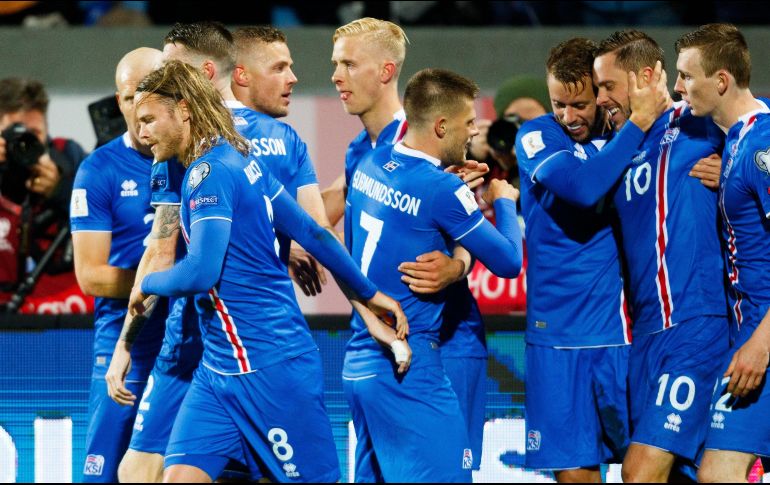 Los islandeses han seguido creciendo y han sabido hacerse dueños de un grupo muy duro con equipos de la talla de Croacia, Ucrania y Turquía. EFE. B. T. Hardarson