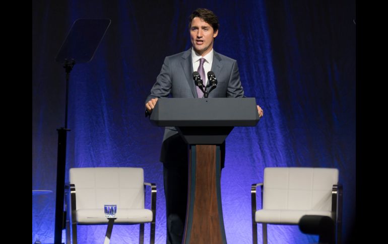 El primer encuentro formal entre Trudeau y Trump se dio en la Casa Blanca el 13 de febrero pasado. NTX/ARCHIVO