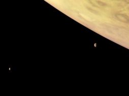 La fotografía es del 1 de septiembre de 2017, cuando la sonda se encontraba a unos 27 mil 516 kilómetros de las cimas de las nubes del planeta. NASA