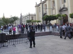 Elementos de varias corporaciones trabajarán en conjunto durante los dos días del operativo. ESPECIAL/ POLICÍA DE GUADALAJARA