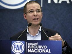 Cordero niega los señalamiento de Anaya acerca de que él impulsa la candidatura de Meade. SUN / ARCHIVO