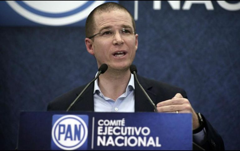 Cordero niega los señalamiento de Anaya acerca de que él impulsa la candidatura de Meade. SUN / ARCHIVO