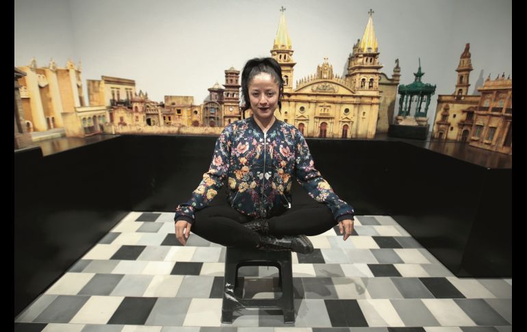 Miriam Gutiérrez. La artista es la creadora de la pieza que mezcla danza y música. EL INFORMADOR/F. Atilano