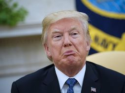 Trump se dispone a promover su plan de reforma fiscal en Harrisburg, Pennsylvania, la escala más reciente de una gira por todo el país. AFP / M. Ngan