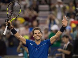 Tras el partido, Nadal agradeció al público chino su apoyo y aseguró que está 