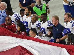 Las protestas de los jugadores durante el himno estadounidense han dividido al público de la NFL. AP/ARCHIVO