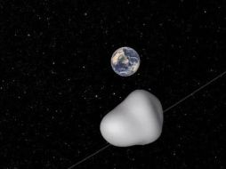 El 2012 TC4 pasará a una distancia de aproximadamente 42 mil kilómetros de distancia. Twitter / NASA