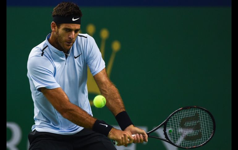El argentino, 23 del mundo según el ránking de la ATP, necesitó una hora y 55 minutos para doblegar a su rival. AFP/C. Khana