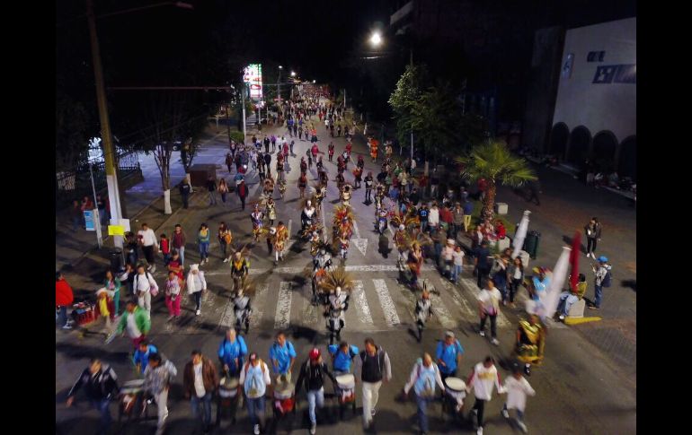 En esta Romería participan 33 mil 850 danzantes de Jalisco y otras entidades como Querétaro, Guanajuato, Zacatecas y Colima. TWITTER@SGG_Jalisco