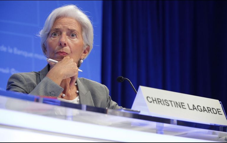 Lagarde parece desestimar la contenciosa ruta que han tenido las negociaciones del TLCAN. AFP / C. Somodevilla