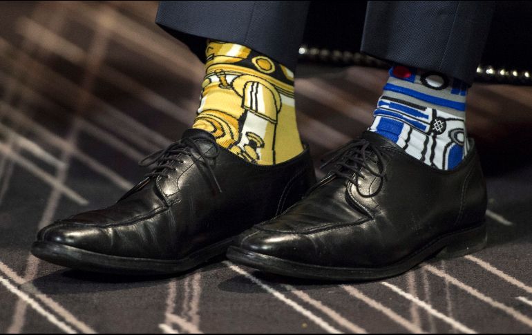 A través de sus calcetines, el primer ministro muestra un lado juguetón. El pasado 4 de mayo, a propósito del llamado 