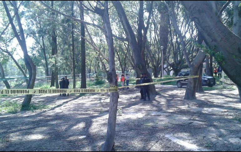 Las autoridades establecieron un cerco policial en el punto. ESPECIAL/ POLICÍA DE GUADALAJARA