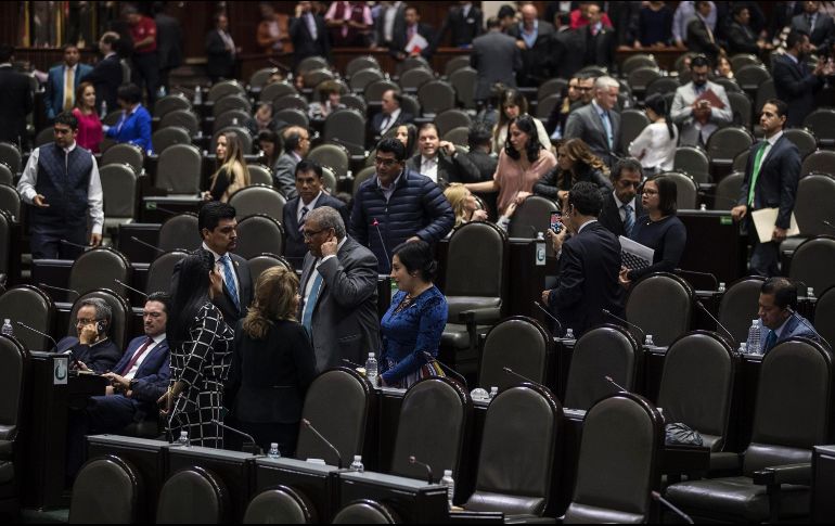 La minuta fue aprobada por unanimidad con 397 votos a favor. SUN / C. Rogel