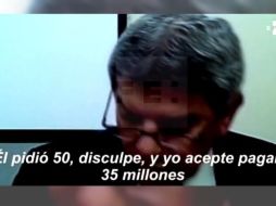 El exejecutivo relata en un vídeo con fecha del 15 de diciembre de 2016 que se reunió en varias ocasiones con Mata. YOUTUBE / AGENCIA EFE