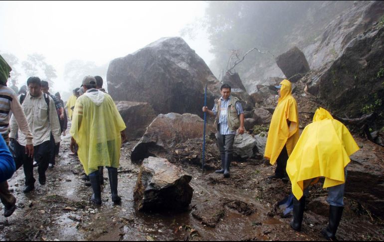 Fenómenos meteorológicos afectan al territorio oaxaqueño. NOTIMEX/Archivo