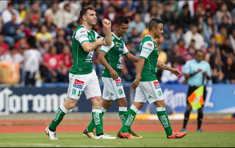 En duelo de garras, el cuadro Esmeralda y los felinos de Nuevo León se enfrentan este sábado a las 19:06 horas como parte de la actividad de la Jornada 13 del Apertura 2017. MEXSPORT / ARCHIVO