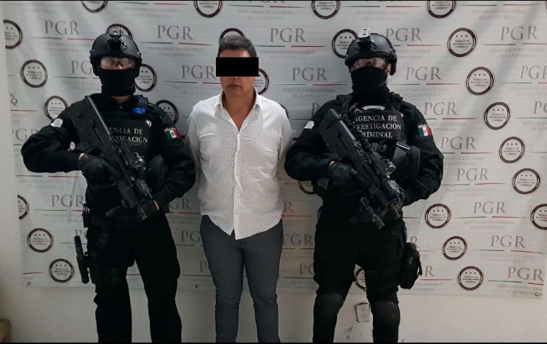 Con el arresto, se cumplió una orden de detención provisional. ESPECIAL/ PGR