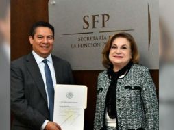 Desde hace 34 años, Carreño Camacho presta sus servicios en la administración pública. TWITTER / @SFP_mx