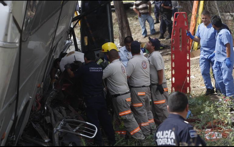 El accidente sucedió en los límites con Nezahualcóyotl. EL INFORMADOR / ARCHIVO