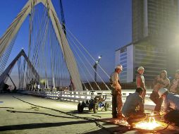 Obras de construcción del llamado 