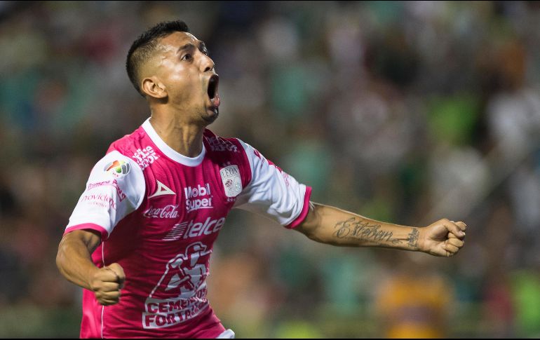 Elías Hernández, al minuto 83, fue el encargado de hacer el tanto de la diferencia para León. Mexsport/O. Martínez