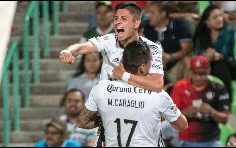 El tanto de Atlas, que suma 16 puntos, fue anotado por Bryan Garnica, a pase de Caraglio, al minuto 52. MEXSPORT / E. Terrazas