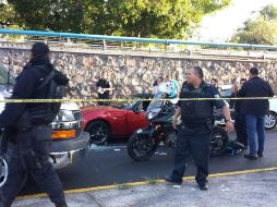 De acuerdo a la información recabada por la Policía de Zapopan, sujetos a bordo de una motocicleta Pulsar amarilla fueron los que le dispararon. ESPECIAL