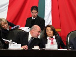 La funcionaria se unió a las filas de MC luego de renunciar al PRD en 2015. NTX/ ARCHIVO