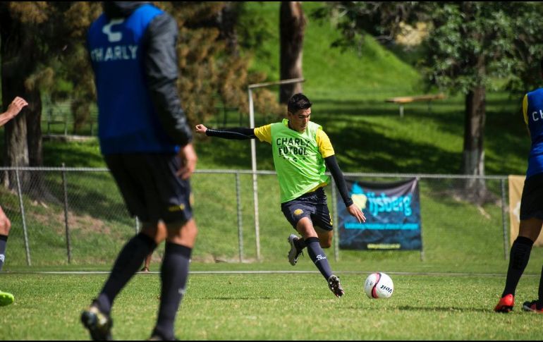 Esperando a su siguiente tival, tras el triunfo de la semana pasada, Ruíz espera que frente a Cafetaleros la racha positiva sin perder se alargue. TWITTER / @LeonesNegrosCF