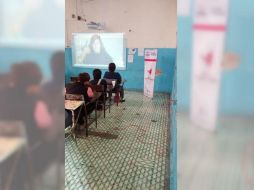 Autoridades de la escuela informaron a los padres de familia que la institución no es considerada foco rojo. TWITTER /  @MujeresPue