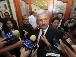 El líder de Morena celebró que Peña Nieto aplazara el nombramiento del fiscal general hasta después de las elecciones de 2018. SUN / ARCHIVO