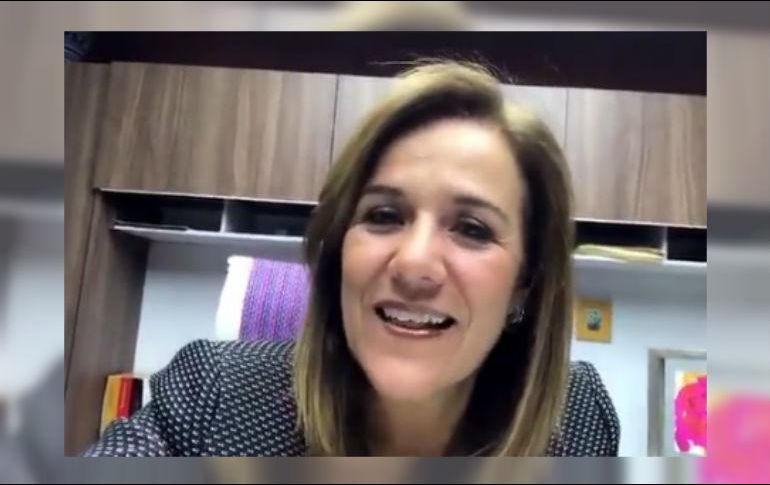 El pasado lunes, la ex primera dama de México comenzó una gira por el país para recolectar un millón de firmas. TWITTER /  @Mzavalagc