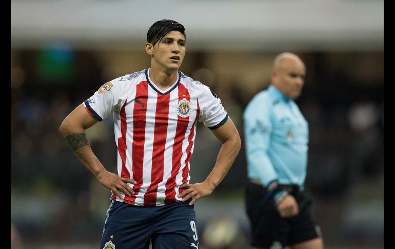 Alan Pulido tuvo ocasiones durante el partido, pero no pudo pesar en el marcador. MEXSPORT/J. Martínez