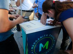 La víspera, la candidata independiente Margarita Zavala se encontraba en Guadalajara recabando firmas. EL INFORMADRO / M. Vargas