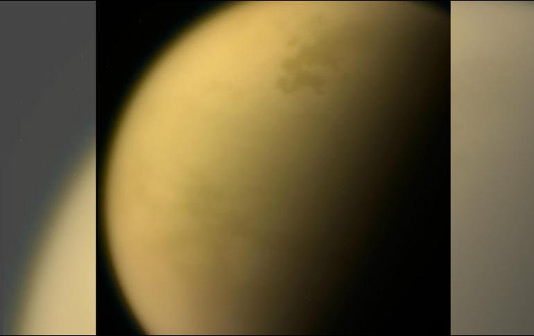 Los investigadores llaman al descubrimiento nube polar sur de gran altitud. Twitter / @NASA