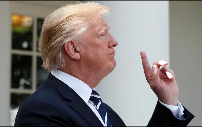 Después de poco más de seis meses, Donald Trump no ha desistido en su intento de implementar un veto migratorio. ESPECIAL/ ARCHIVO