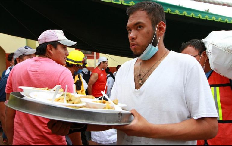 El sistema de Comedores Públicos, Comunitarios y Emergentes de la Ciudad de México se convirtió en un elemento insustituible. NTX / ARCHIVO